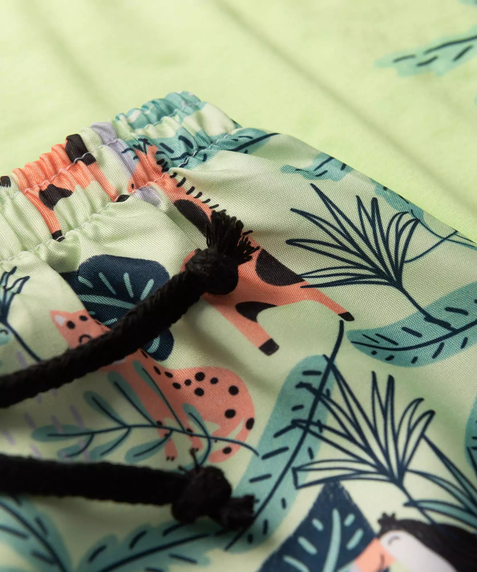 Conjunto Curto para Menino Girafinha Verde