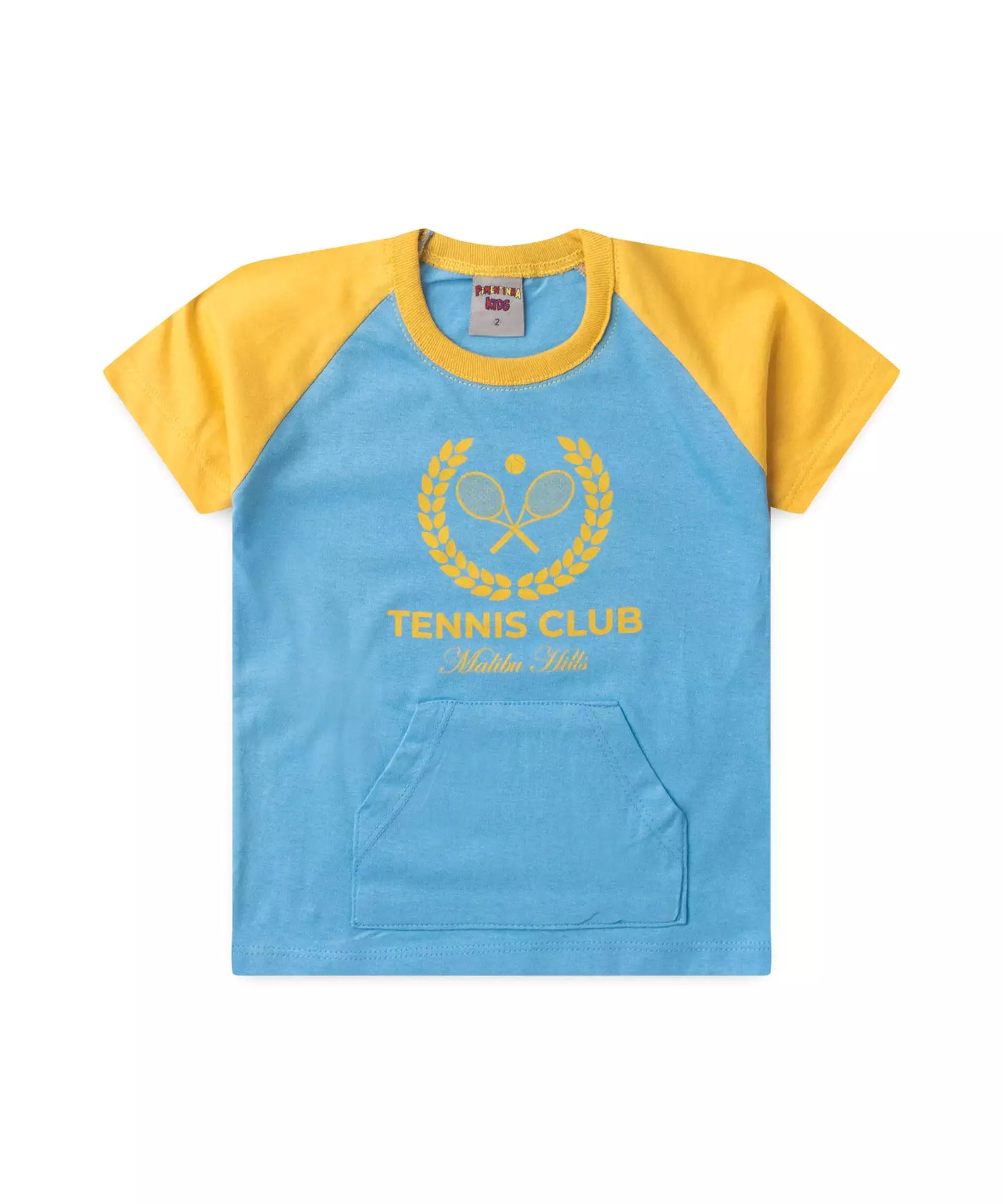 Conjunto Curto para Menino Tennis Club Azul