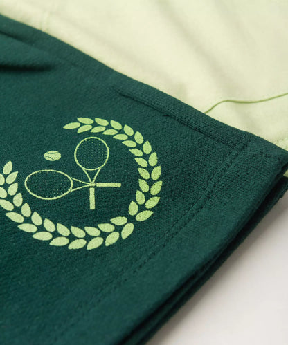 Conjunto Curto para Menino Tennis Club Verde