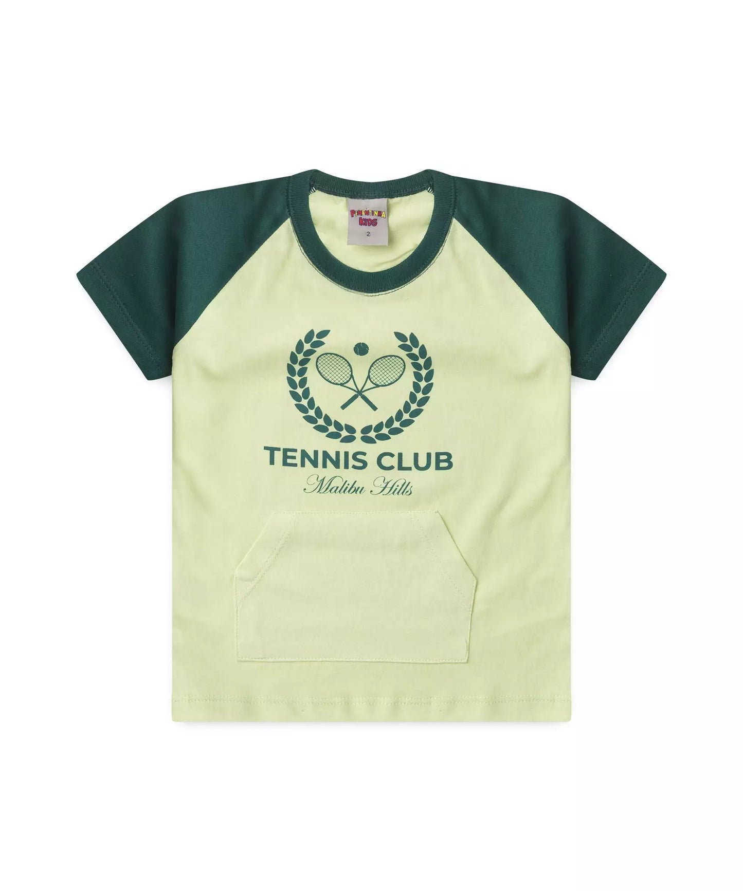 Conjunto Curto para Menino Tennis Club Verde