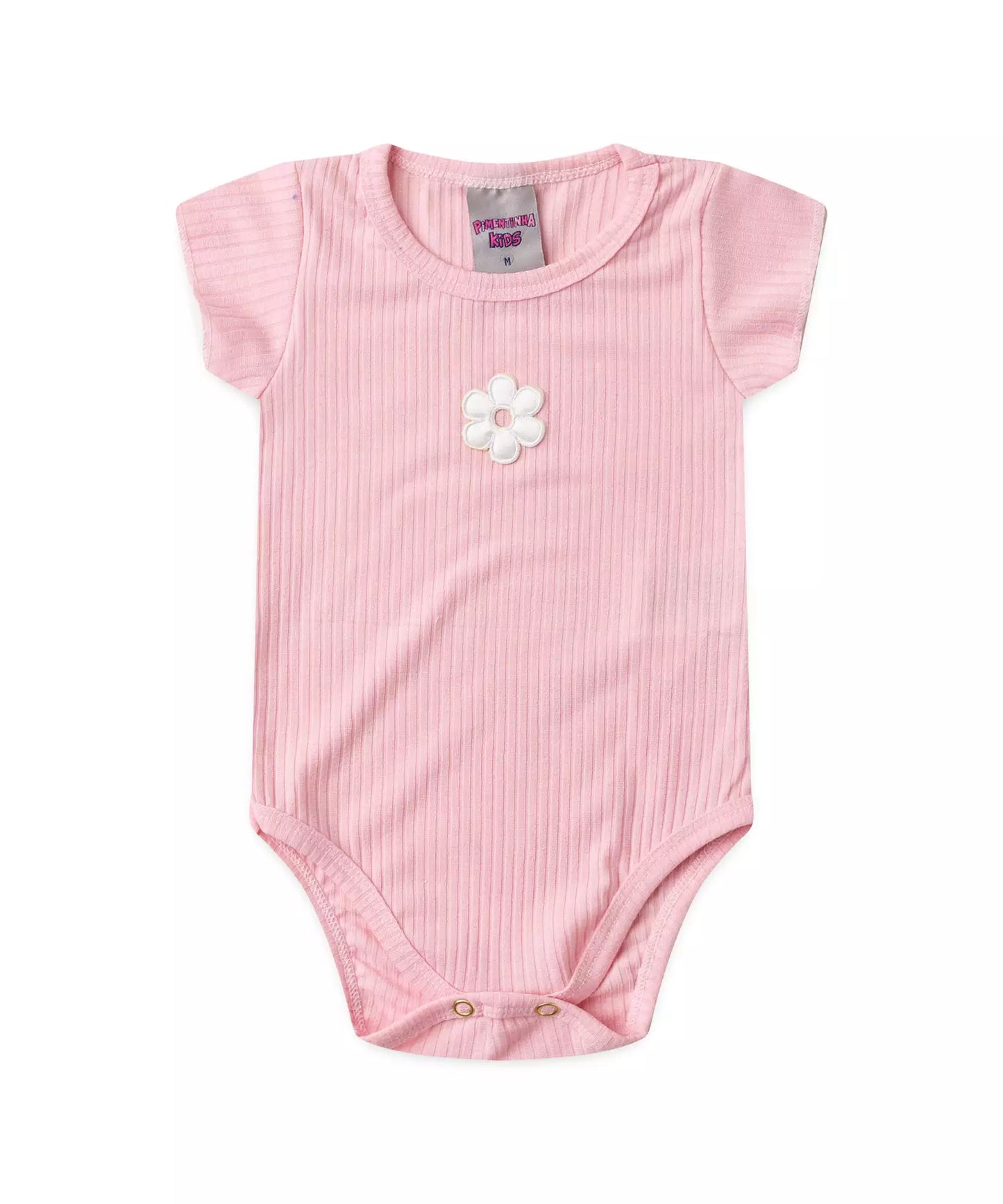Conjunto de Bebê Menina Florzinha Rosa