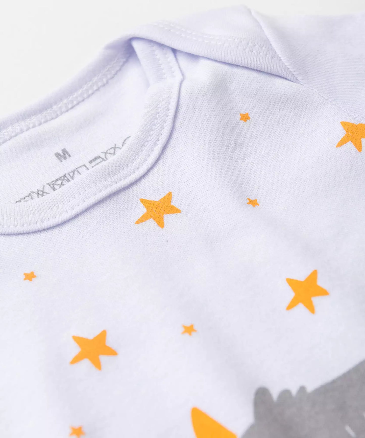 Conjunto de Body para Bebê Menina Unicórnio Marfim