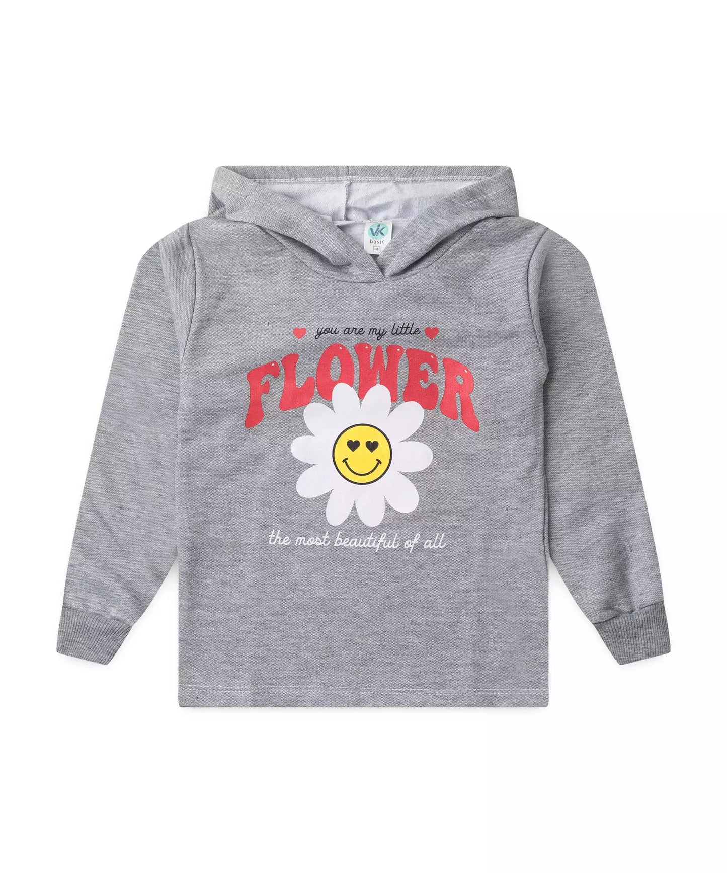 Conjunto de Frio Infantil Feminino Flor Mescla