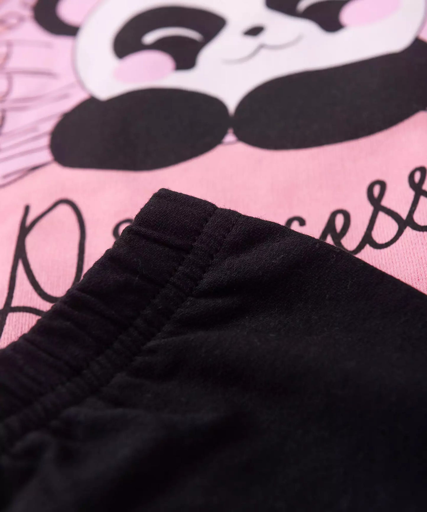 Conjunto de Frio Infantil Feminino Pandinha Rosa