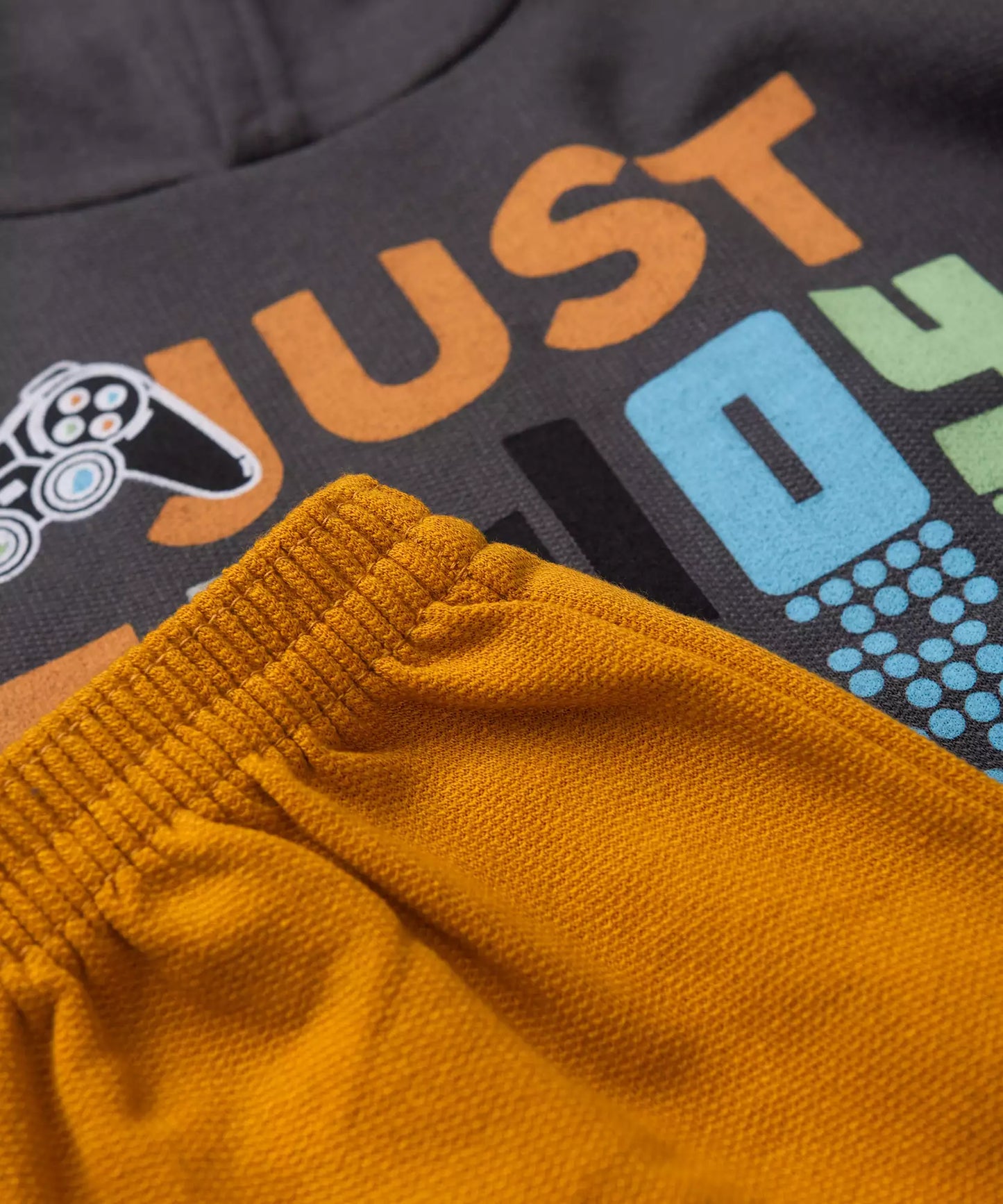 Conjunto de Frio Infantil Masculino Game Chumbo