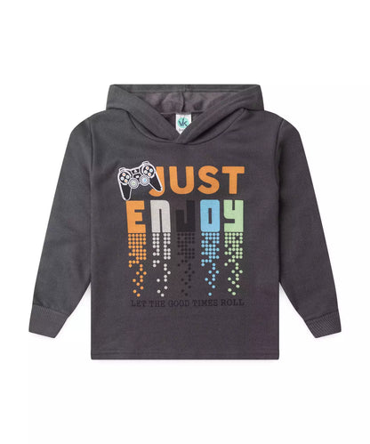 Conjunto de Frio Infantil Masculino Game Chumbo