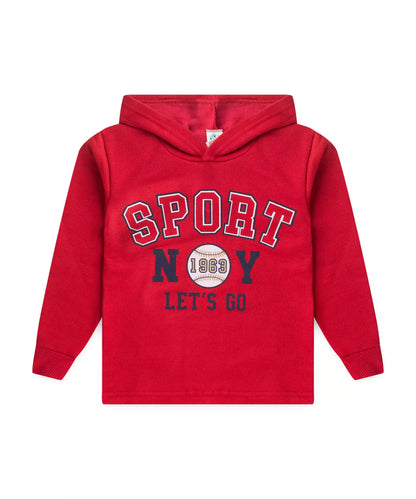 Conjunto de Frio Infantil Masculino Sport Vermelho