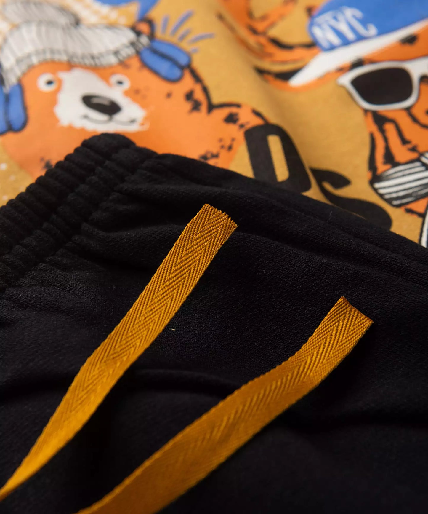 Conjunto de Frio Infantil Masculino Urso no Marrom