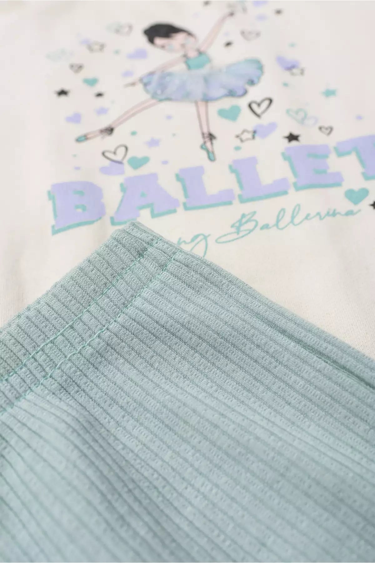 Conjunto de Frio Infantil Menina Bailarina Encantada Marfim