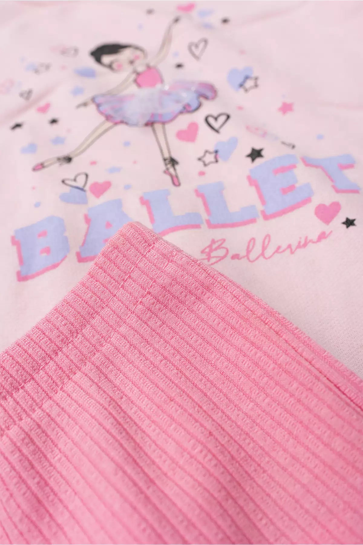 Conjunto de Frio Infantil Menina Bailarina Encantada Rosa