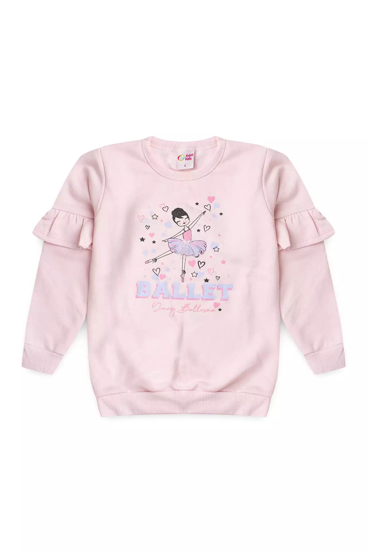 Conjunto de Frio Infantil Menina Bailarina Encantada Rosa