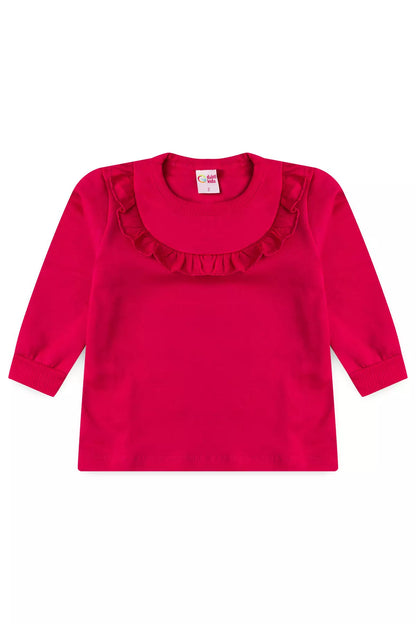 Conjunto de Frio Infantil Menina Bunny Pink