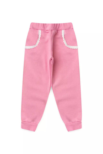 Conjunto de Frio Infantil Menina Bunny Pompom Rosa