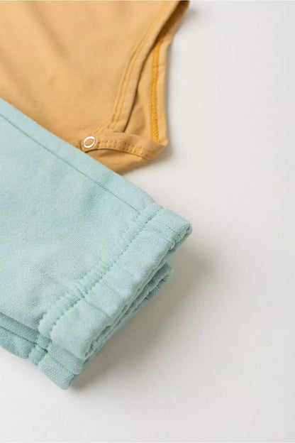 Conjunto de Frio Infantil Menina Joy Ursinho Marrom