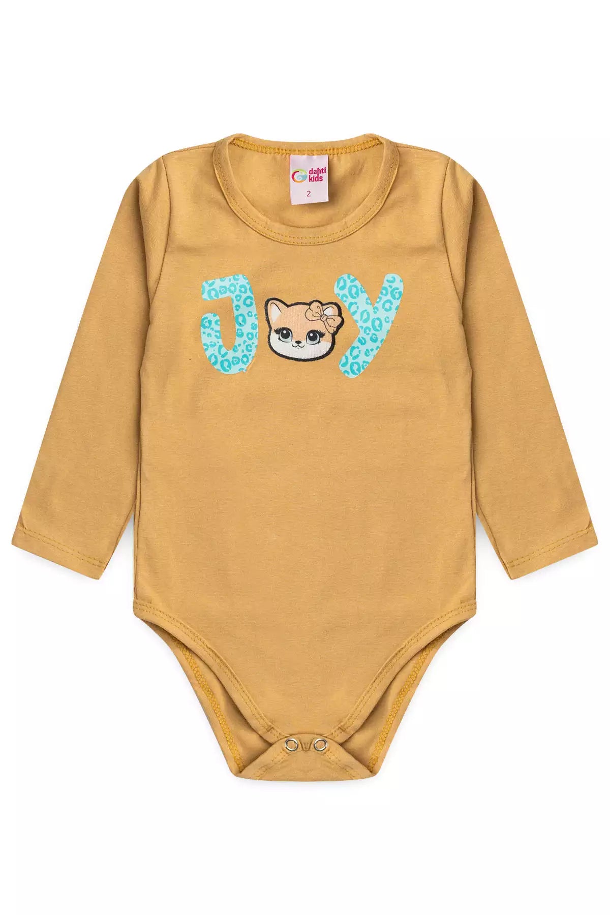 Conjunto de Frio Infantil Menina Joy Ursinho Marrom