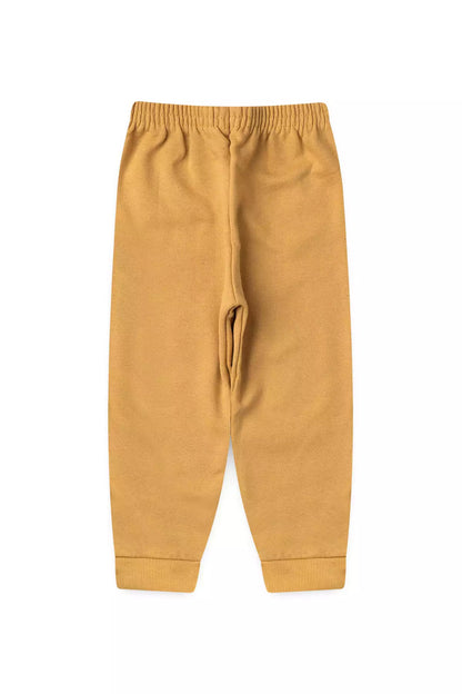 Conjunto de Frio Infantil Menina Love Puff Marfim