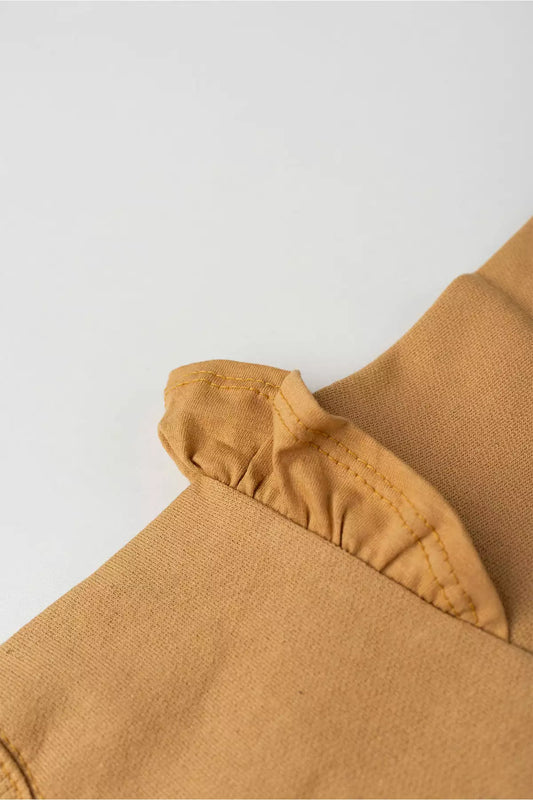 Conjunto de Frio Infantil Menina Ursinha Encantada Marrom