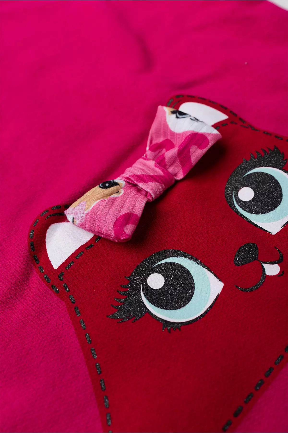 Conjunto de Frio Infantil Menina Ursinha Encantada Pink