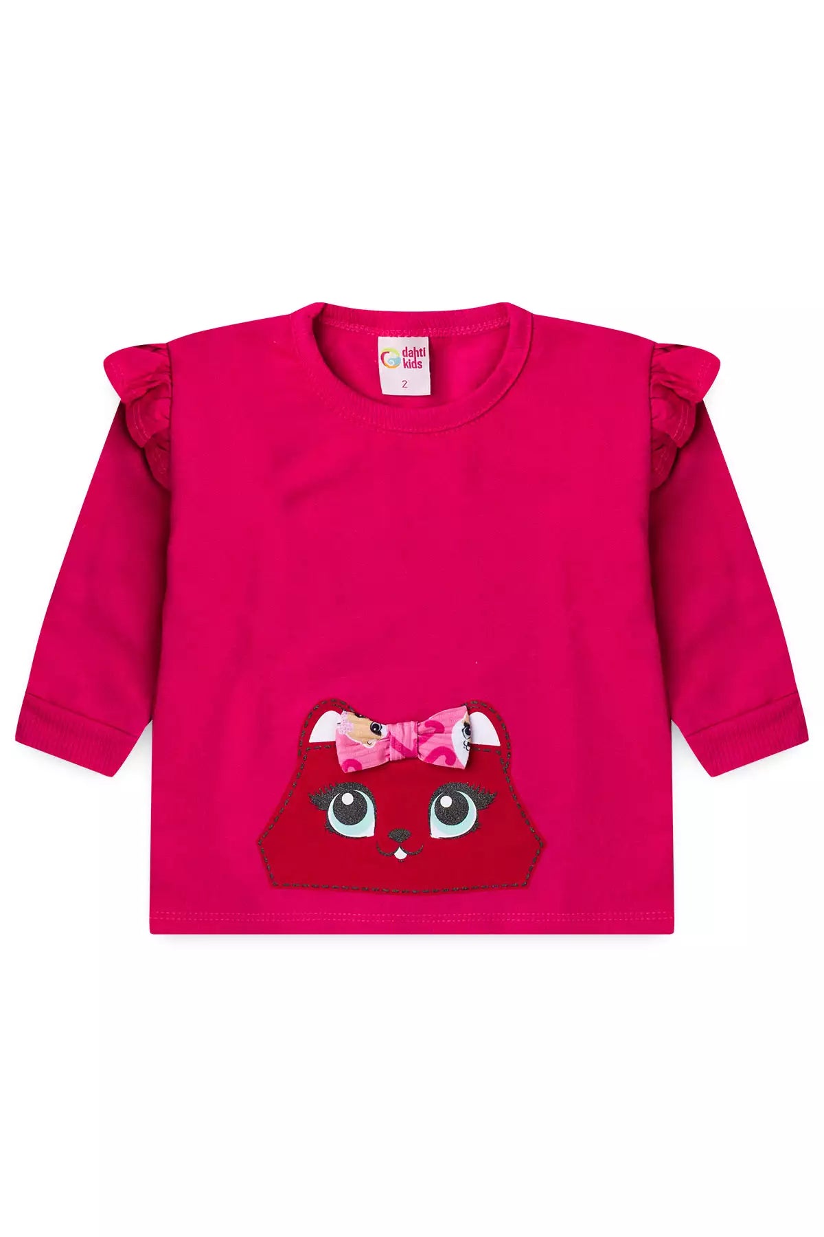 Conjunto de Frio Infantil Menina Ursinha Encantada Pink