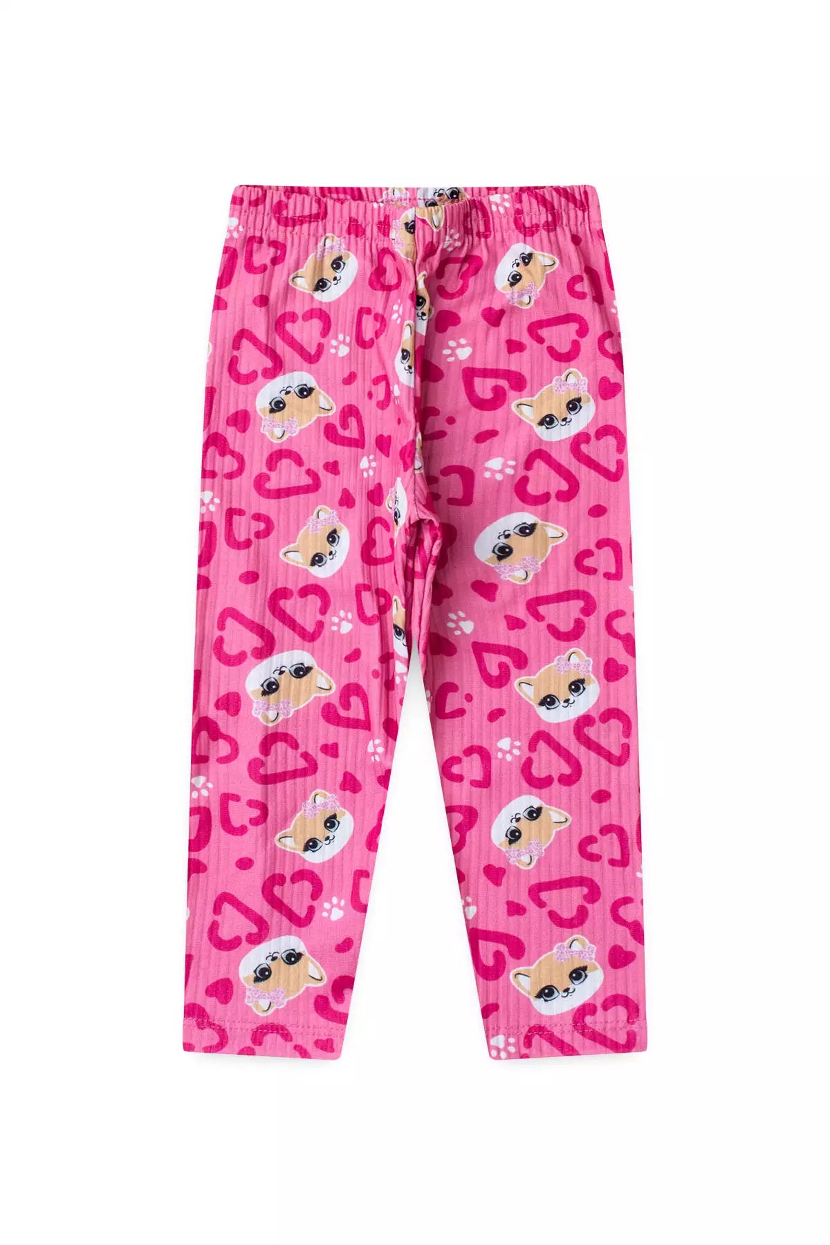 Conjunto de Frio Infantil Menina Ursinha Encantada Pink