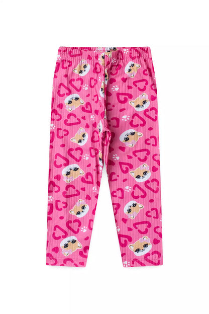 Conjunto de Frio Infantil Menina Ursinha Encantada Pink