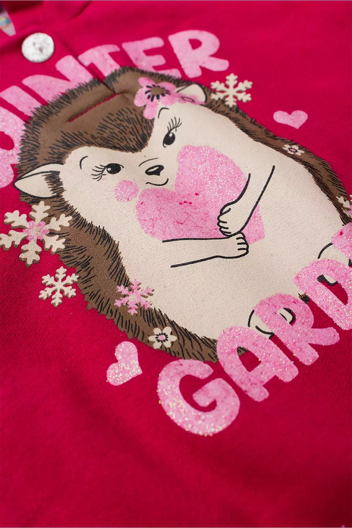 Conjunto de Frio Infantil Menina Winter Garden Pink