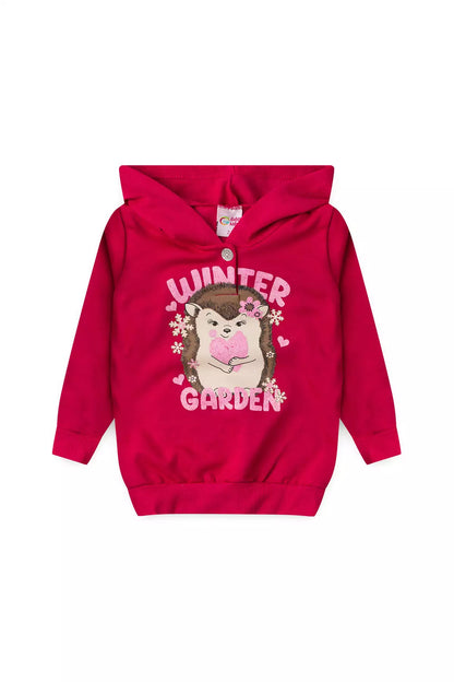 Conjunto de Frio Infantil Menina Winter Garden Pink