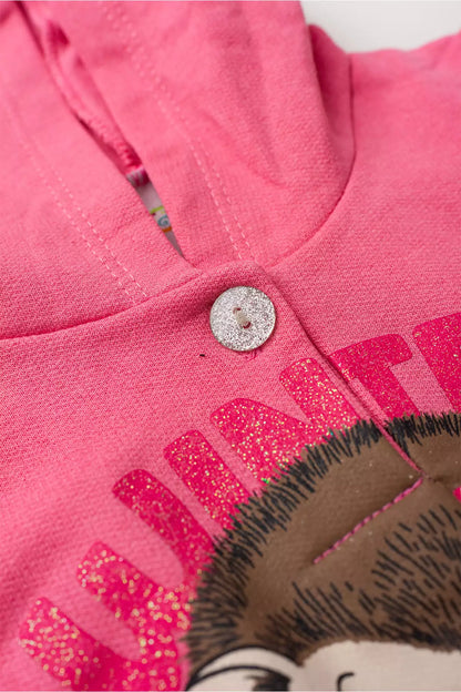 Conjunto de Frio Infantil Menina Winter Garden Rosa