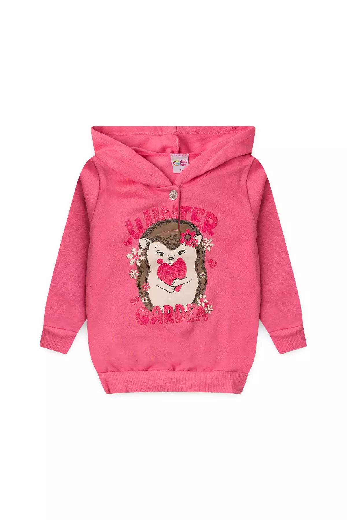 Conjunto de Frio Infantil Menina Winter Garden Rosa