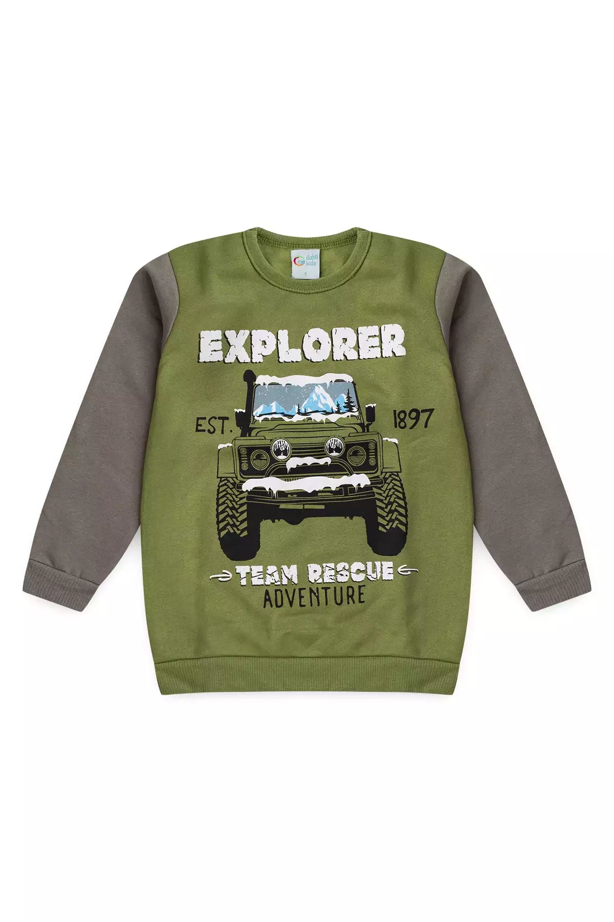 Conjunto de Frio Infantil Menino Explorador Verde