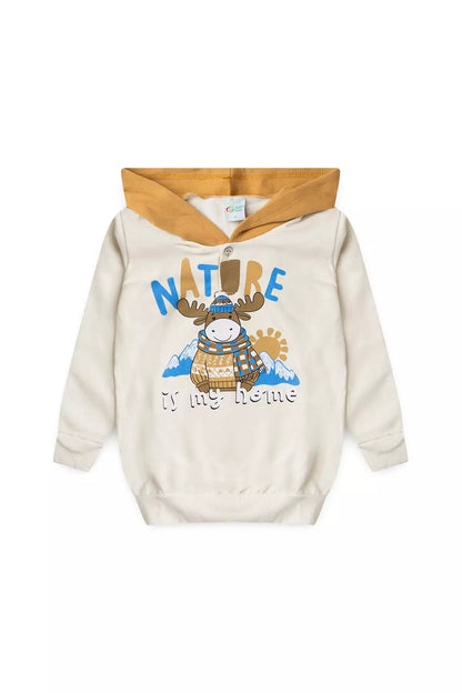 Conjunto de Frio Infantil Menino Nature Home Marfim