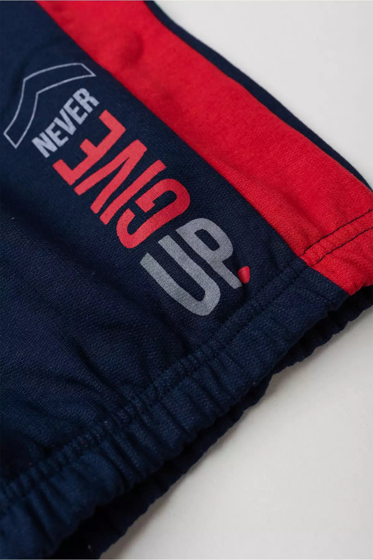 Conjunto de Frio Infantil Menino Never Give Up Marinho