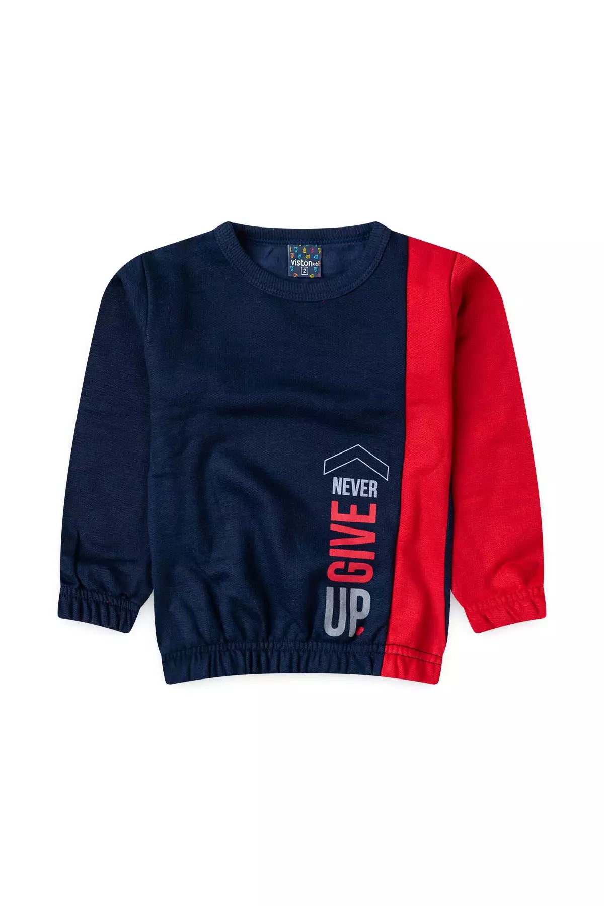 Conjunto de Frio Infantil Menino Never Give Up Marinho