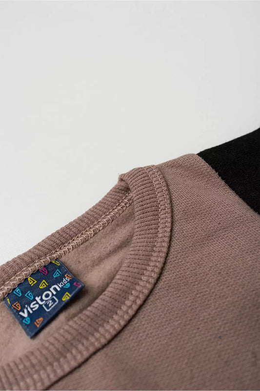 Conjunto de Frio Infantil Menino Never Give Up Marrom