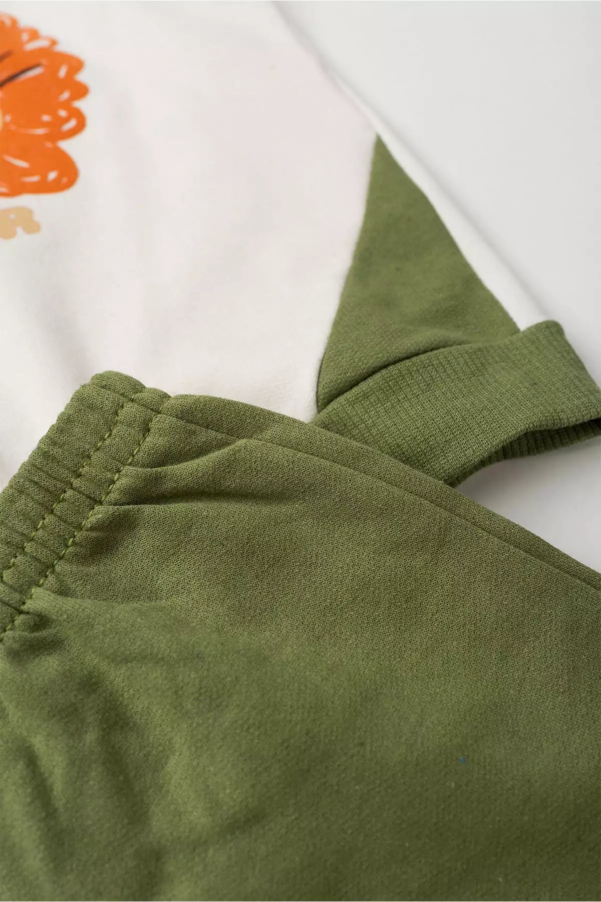 Conjunto de Frio Infantil Menino Roar Marfim