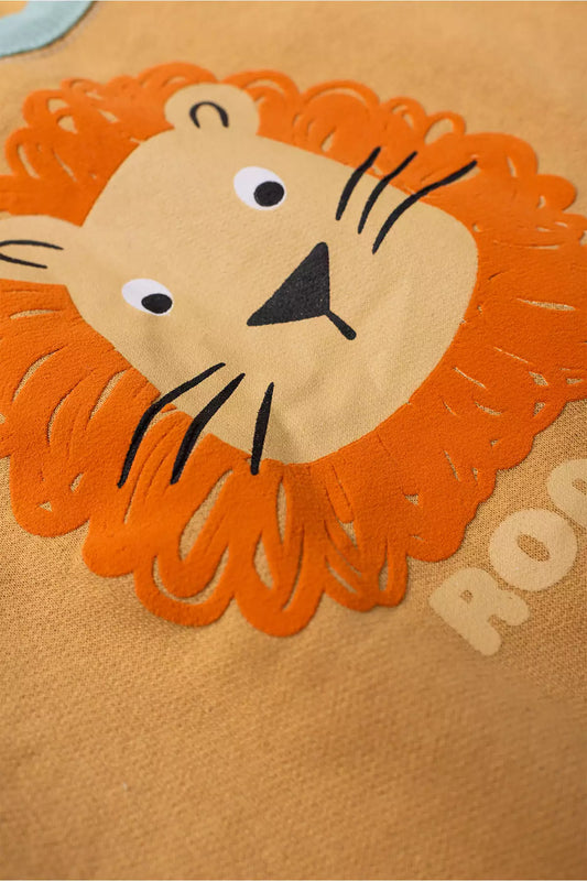 Conjunto de Frio Infantil Menino Roar Marrom