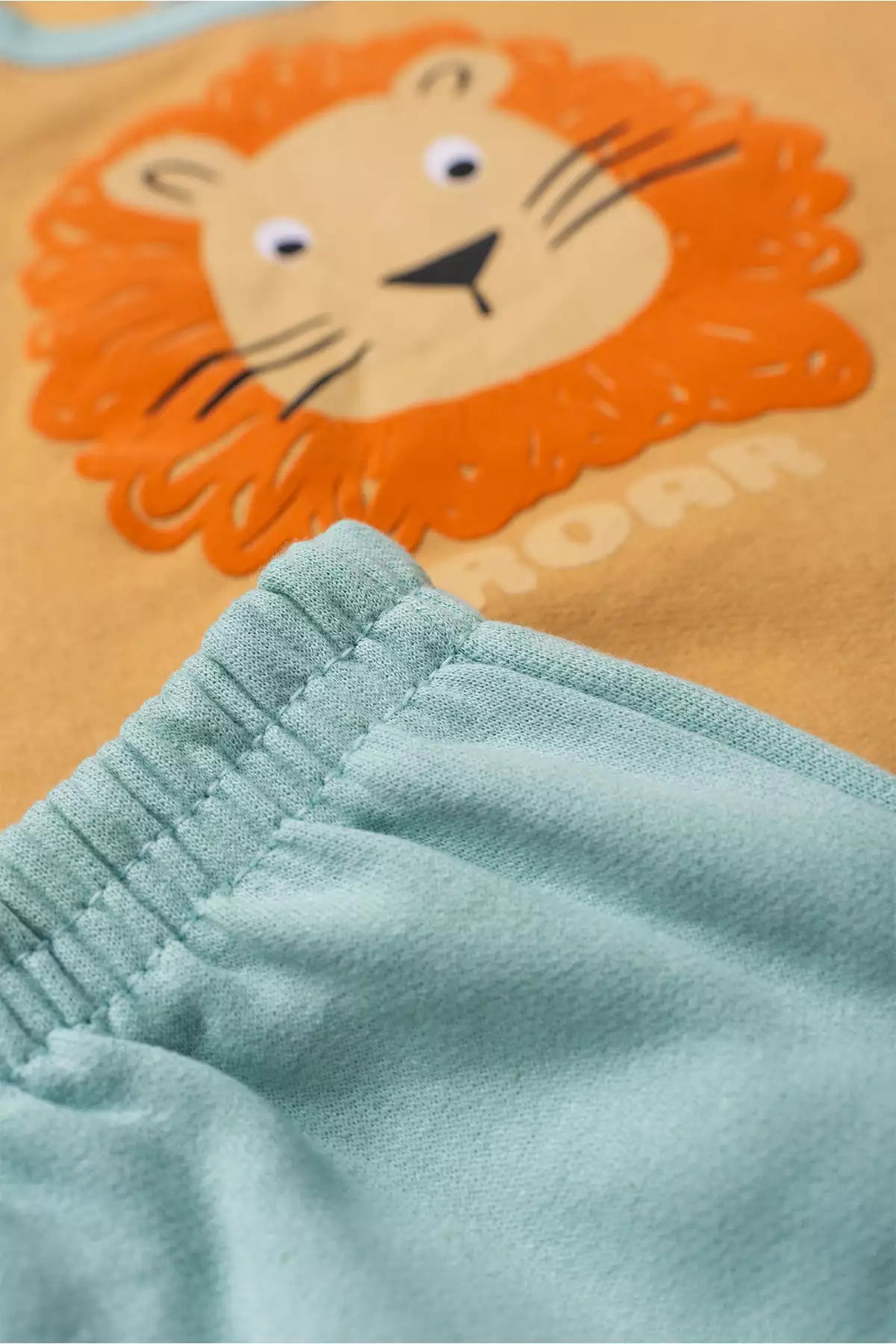 Conjunto de Frio Infantil Menino Roar Marrom