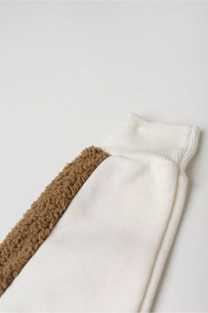 Conjunto de Frio Infantil Menino Ursinho Cozy Marfim