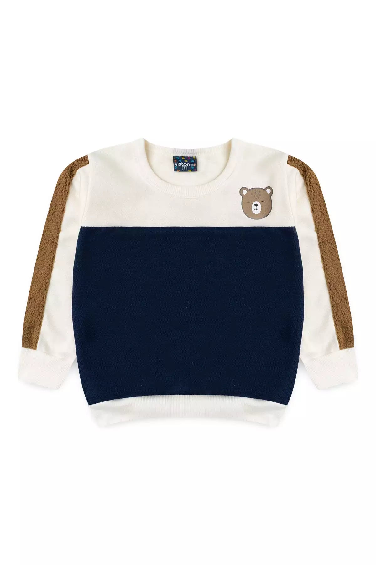 Conjunto de Frio Infantil Menino Ursinho Cozy Marfim