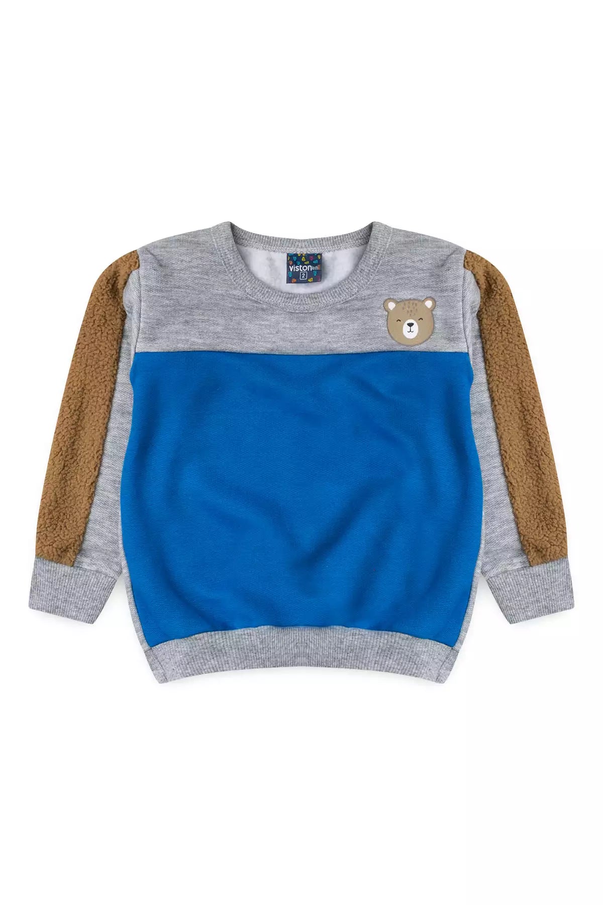Conjunto de Frio Infantil Menino Ursinho Cozy Mescla