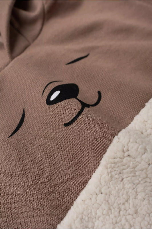 Conjunto de Frio Infantil Menino Ursinho Marrom