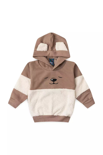 Conjunto de Frio Infantil Menino Ursinho Marrom