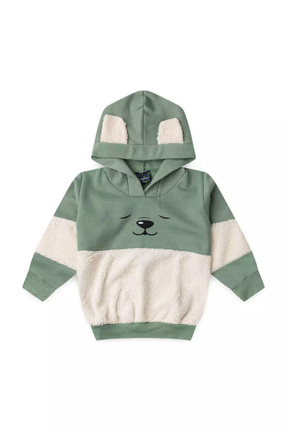 Conjunto de Frio Infantil Menino Ursinho Verde