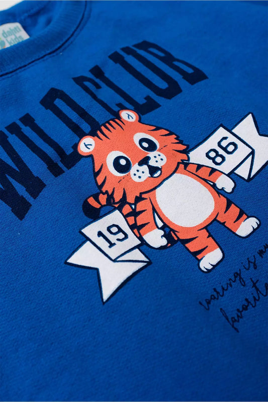 Conjunto de Frio Infantil Menino Wild Club Azul