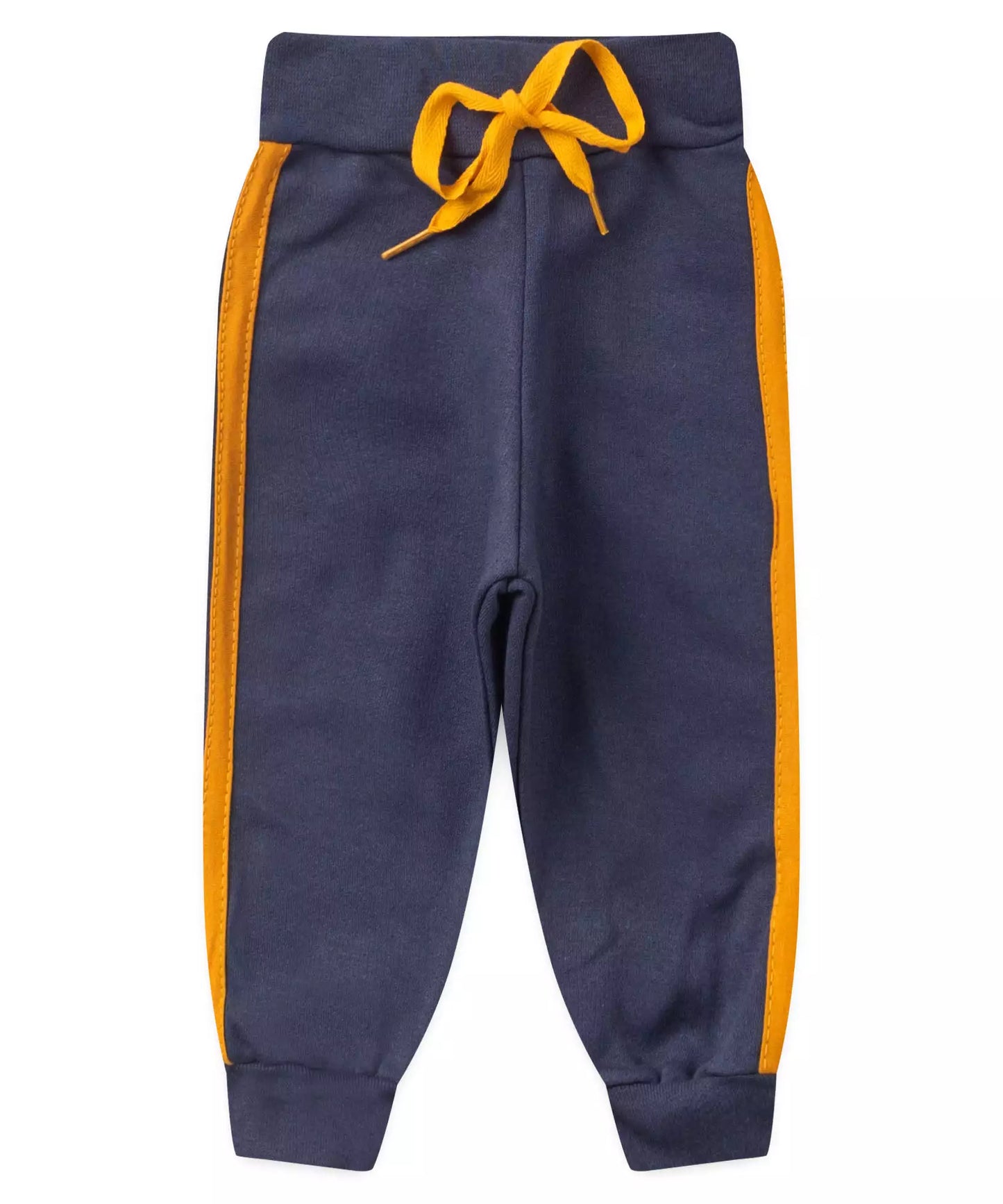 Conjunto de Frio para Bebê Menino Estampado Listrado Azul