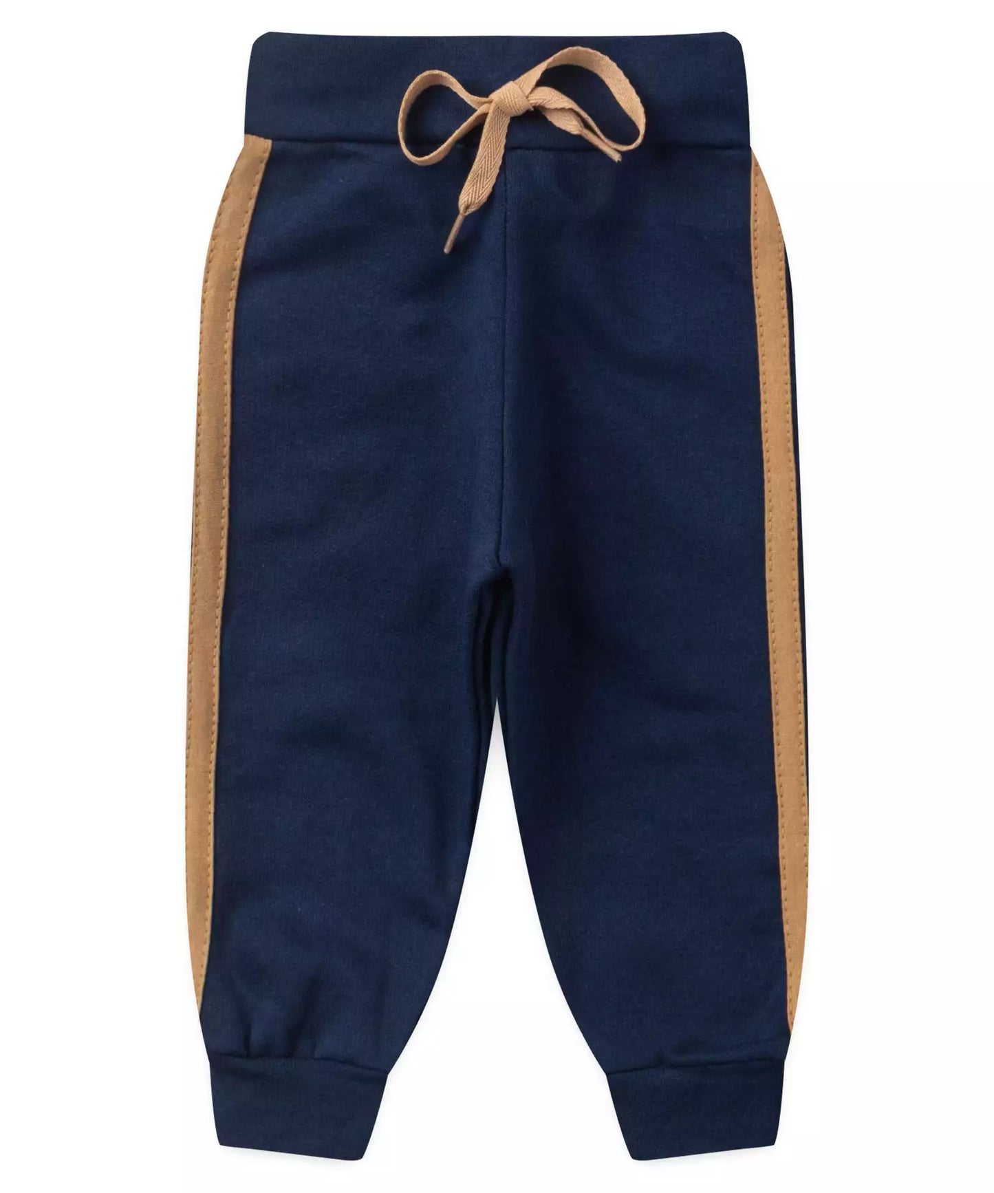 Conjunto de Frio para Bebê Menino Estampado Listrado Marinho