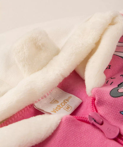 Conjunto de Frio para Bebê Menina Bichinhos Rosa