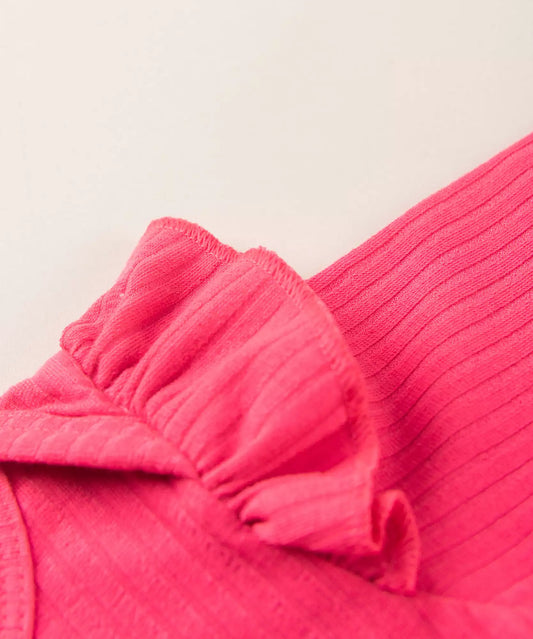 Conjunto de Frio para Bebê Menina Coração Pink