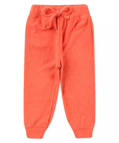 Conjunto de Frio para Bebê Menina Coração Salmão