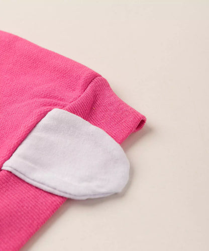 Conjunto de Frio para Bebê Menina Gatinho Pink
